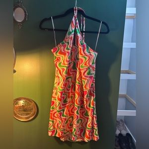 Zara cut out mini dress